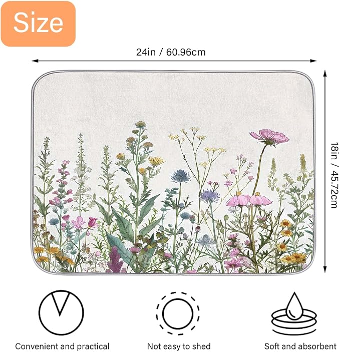 Wildflower Florals Leaves