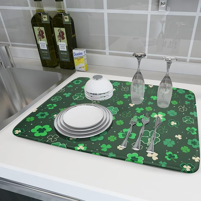 Green Lucky Shamrock Clover