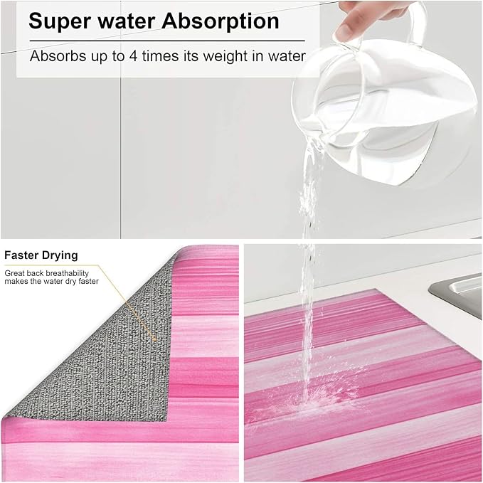 Ombre Pink Wood Grain