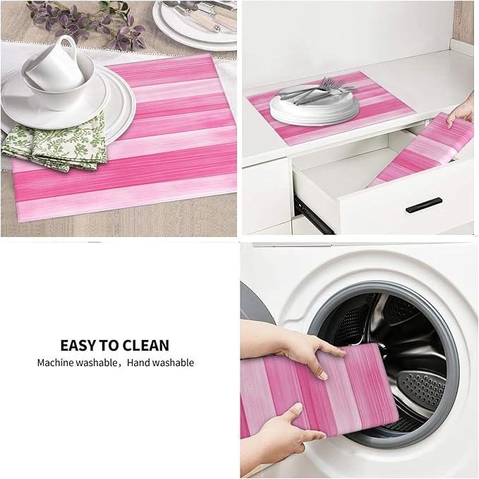 Ombre Pink Wood Grain