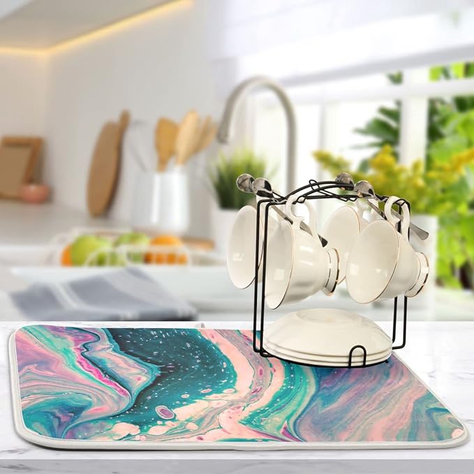 Marble Pink Green