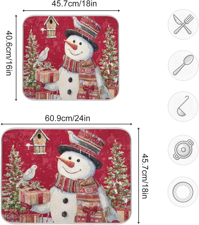 snowman wearing a scarf