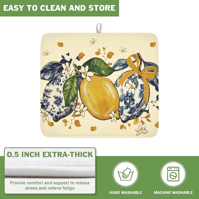 Lemon Daisy Chinoiserie