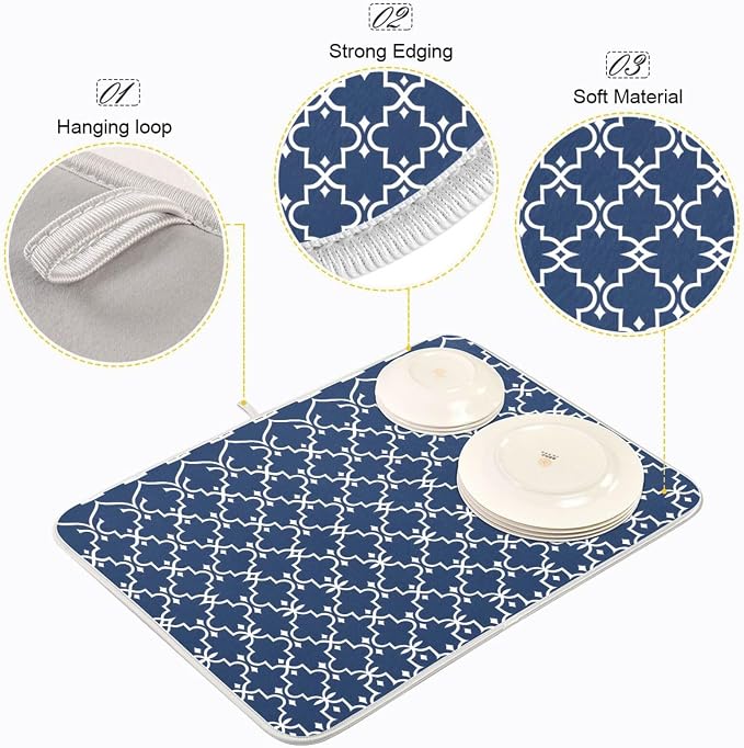 Navy Blue Moroccan
