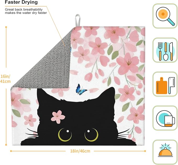 Flowers Black Cat Butterfly