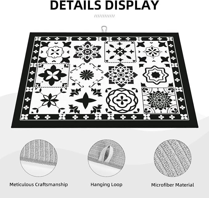 Retro Black Pattern