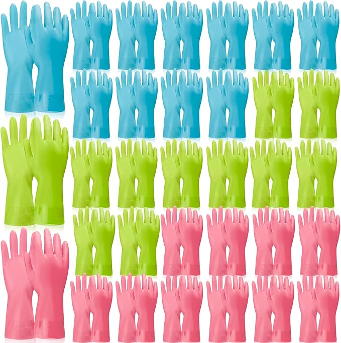 Blue, Pink, Green