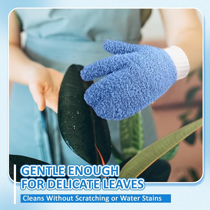Blue Mitten + Gloves
