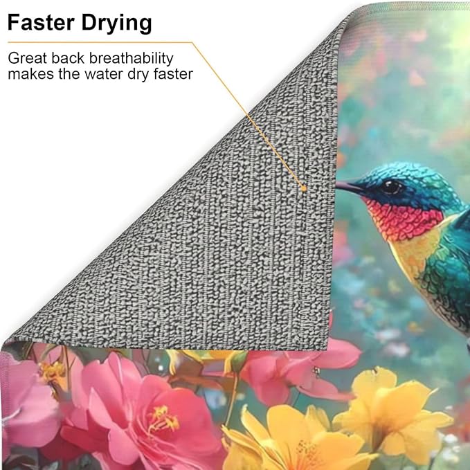 Hummingbird In Spring