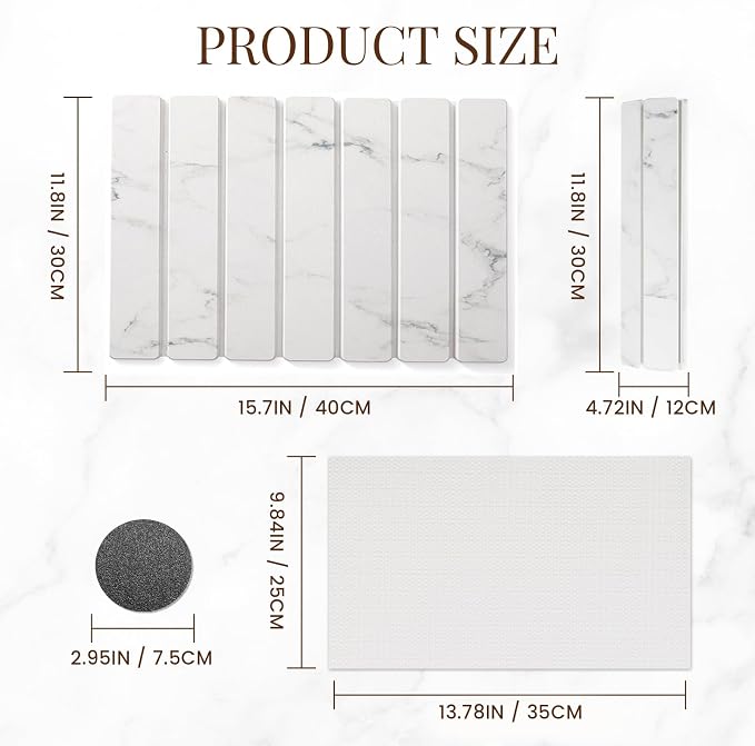 Foldable-Marble Whites