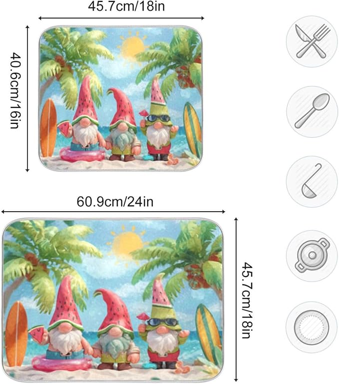 palm trees summer gnomes