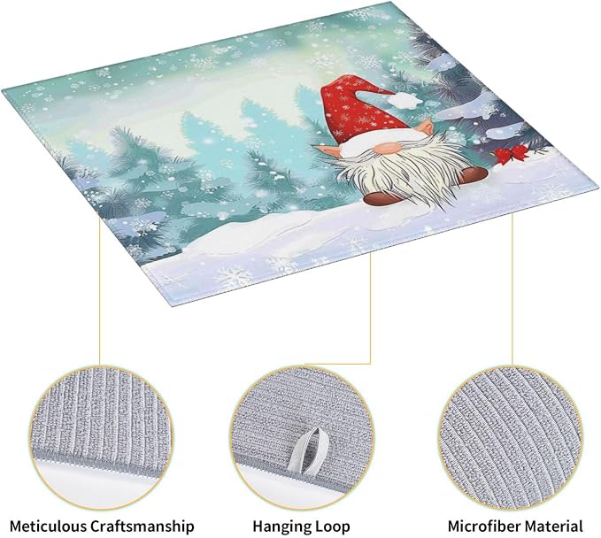 Christmas Gnome Winter Snowman