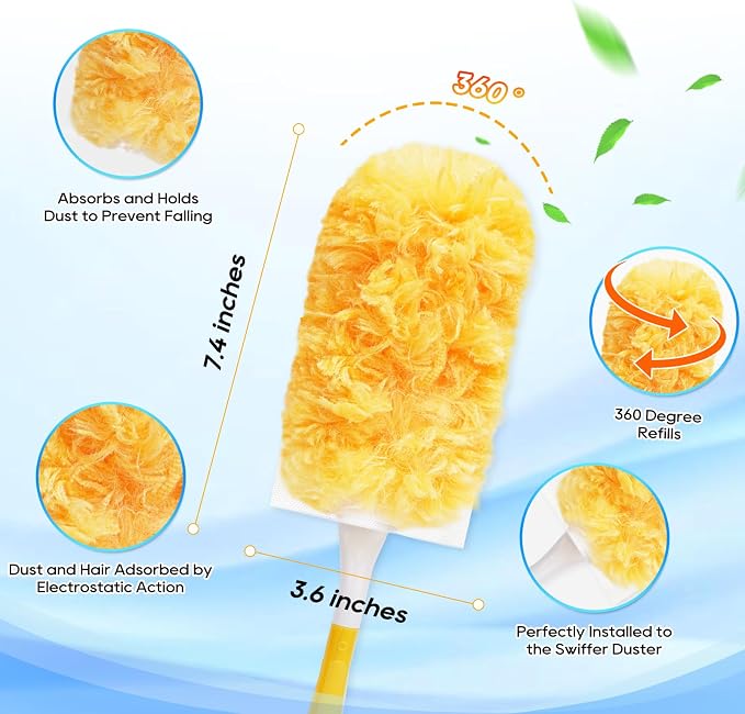 20+2 Pack-unscented(360°& Orange(short Handles))