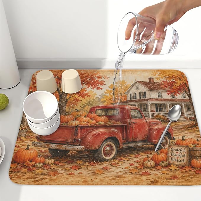 Fall Truck Pumpkin