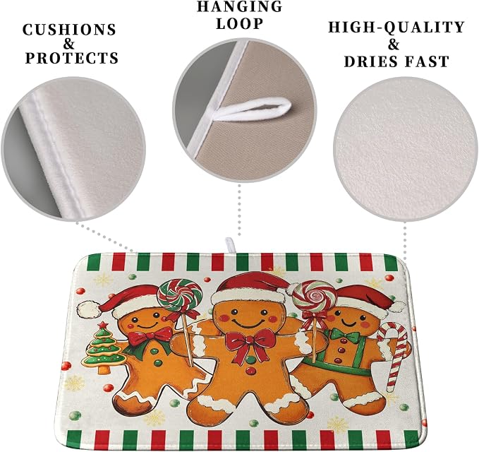 Christmas Gingerbread Man-b