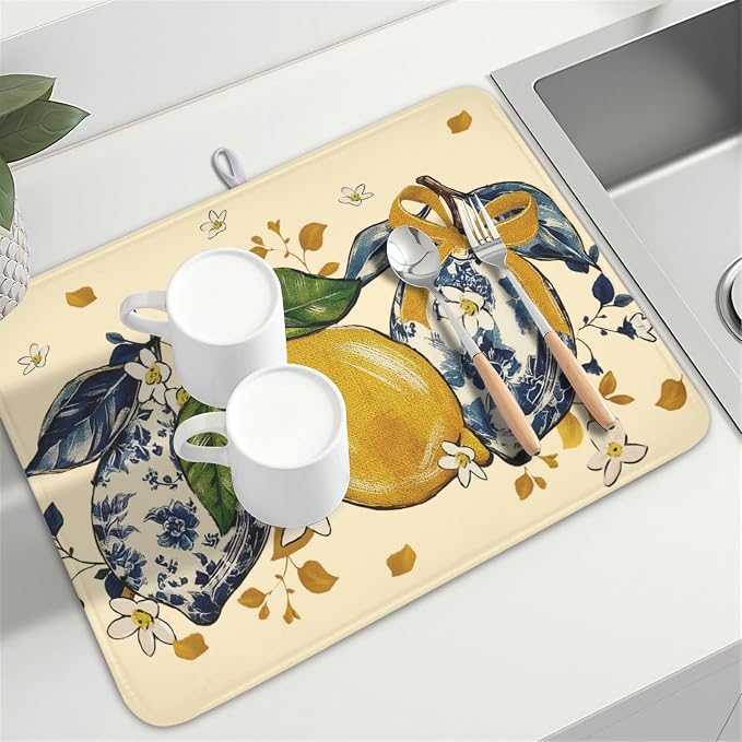 Lemon Daisy Chinoiserie