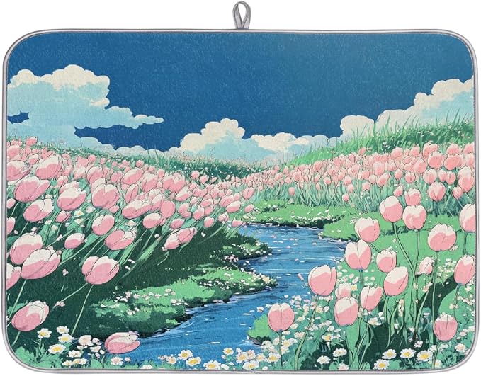 Pink Tulips Flowers