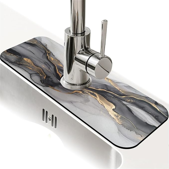 Black And Gold Marble