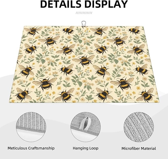 Vintage Bee Floral