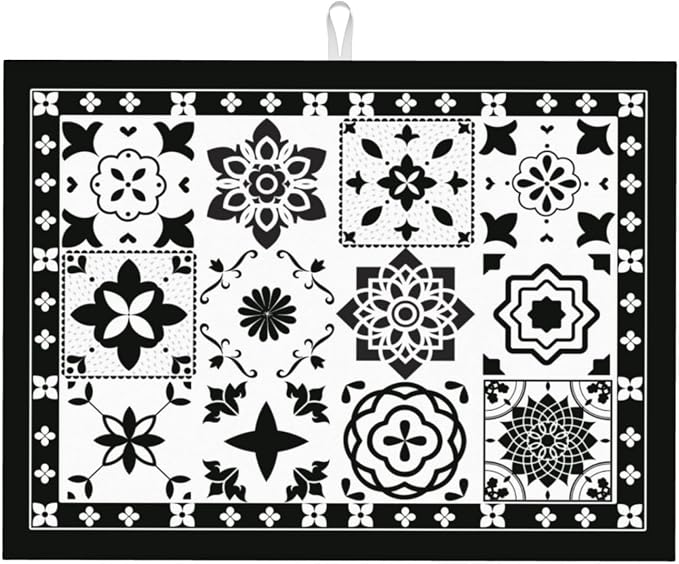 Retro Black Pattern