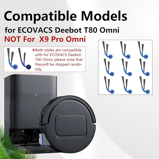 X8 Pro Omni-9PCS-Side Brush