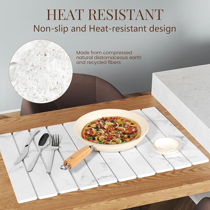 Foldable-Marble White