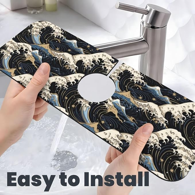 Japanese Wave Black