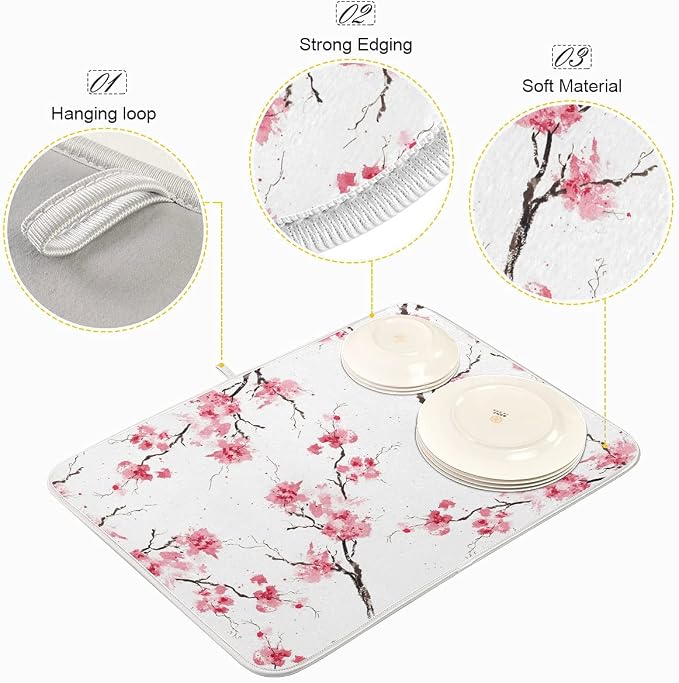 33 Pink Watercolor Cherry Blossom