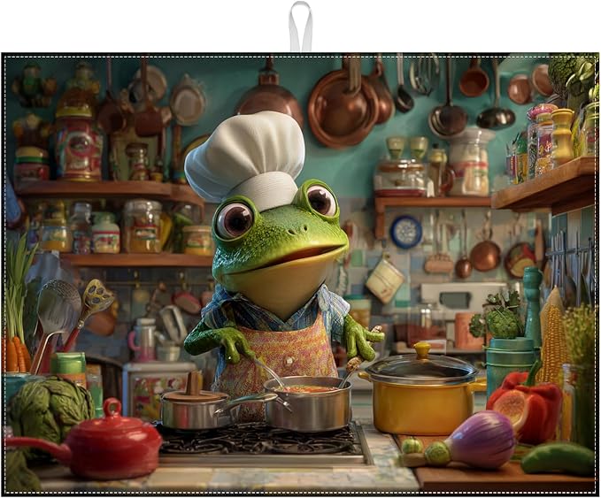Funny Frog Chef