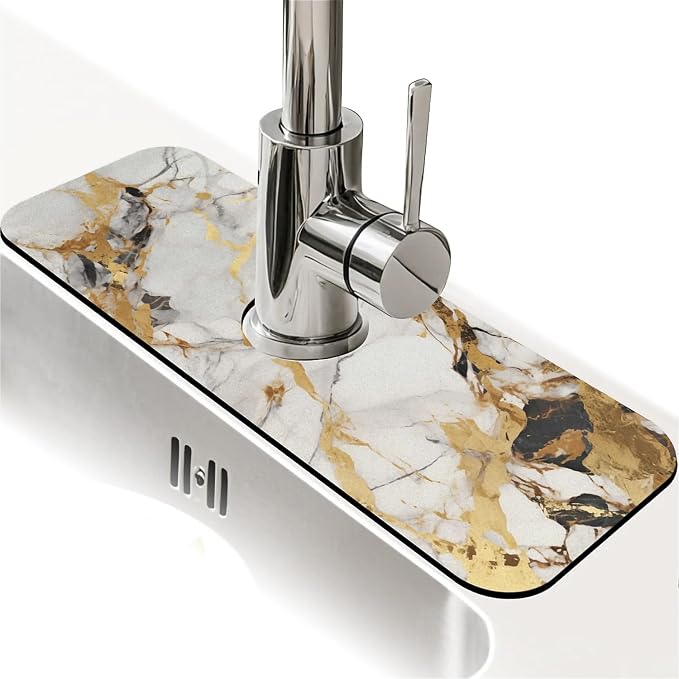 Abstract marble gold