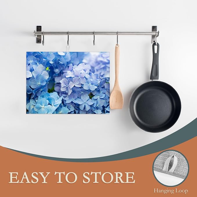 Blue Hydrangea Flower