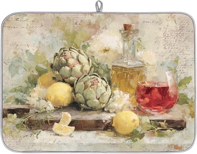 Rustic Vintage Wine Lemon