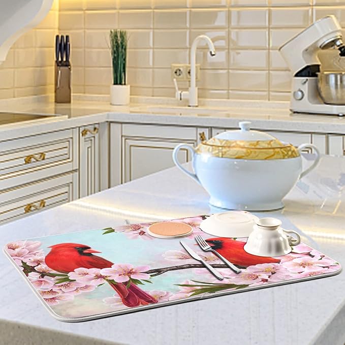 Peach Blossom Red Bird 23