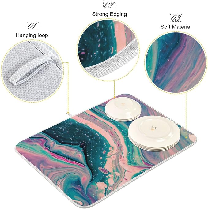 Marble Pink Green