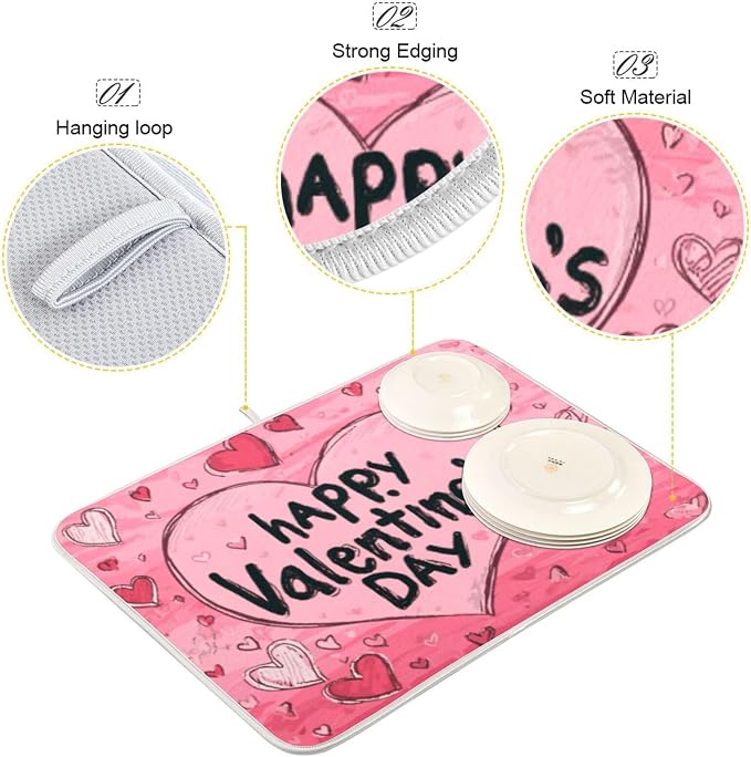 pink heart-shaped valentine