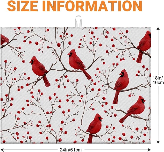 Cardinal Bird Red Berry