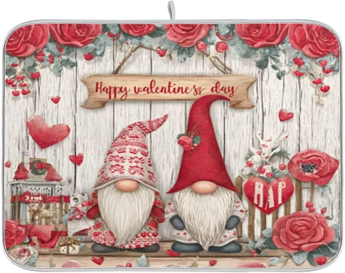 valentine gnome rose