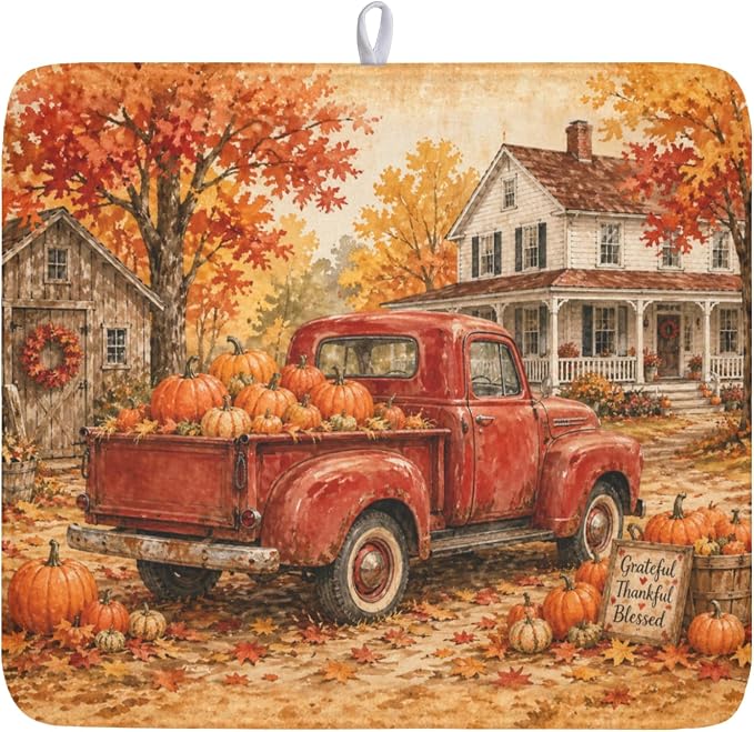 Fall Truck Pumpkin