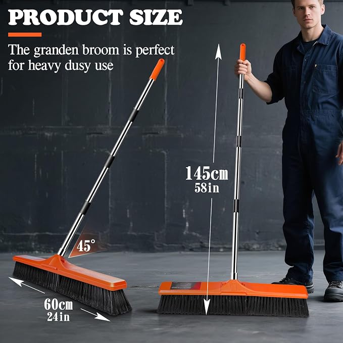 Push Broom Tangerine