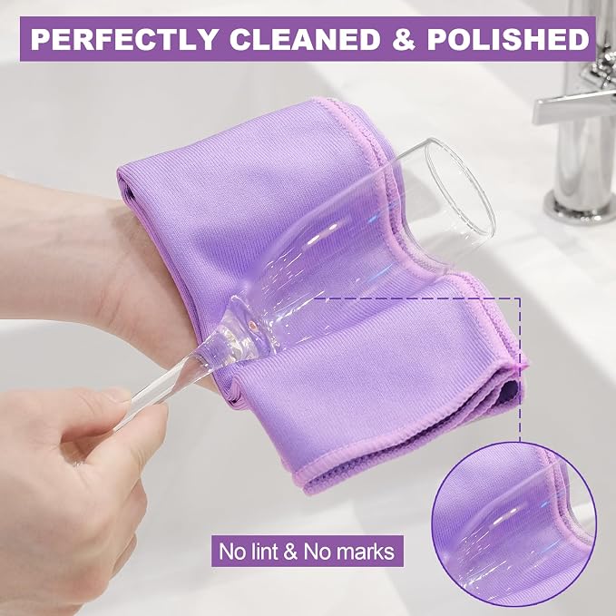 Window & Enviro Cloth (Purple & Grey）