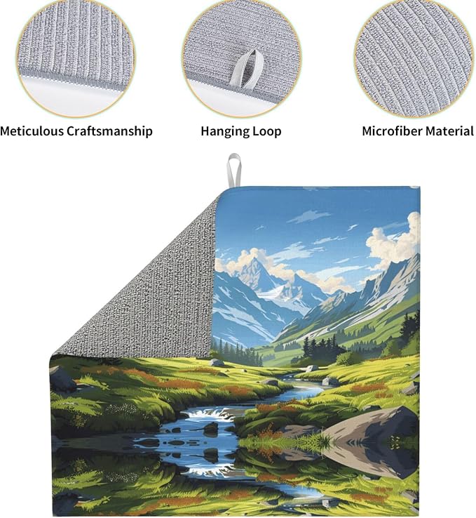 Mountain Stream Landscape