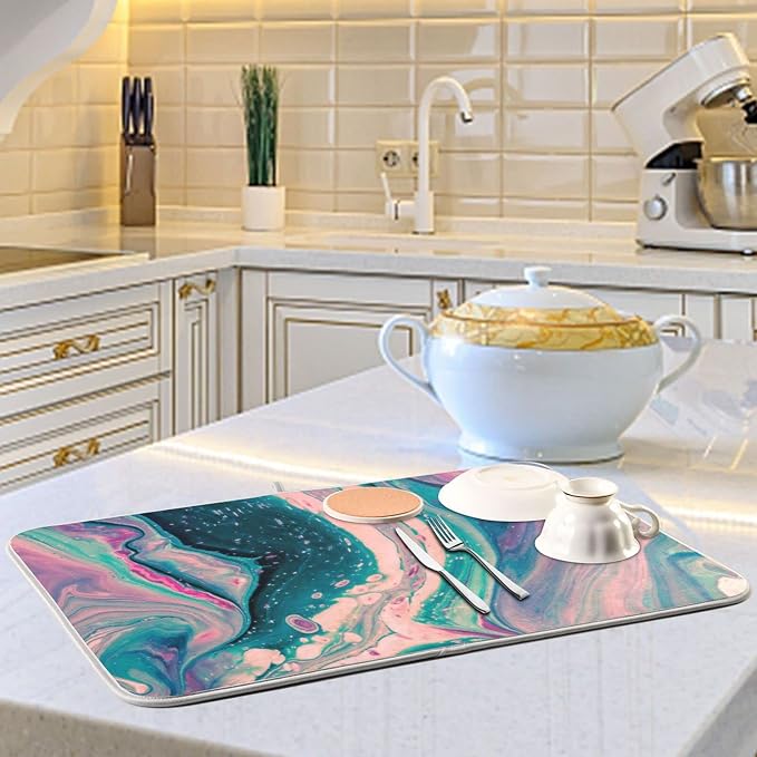 Marble Pink Green