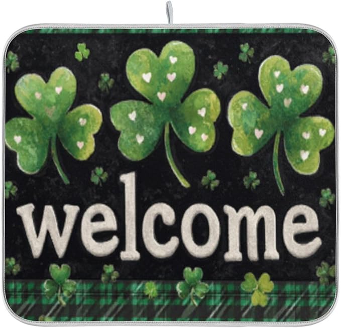 shamrocks Patrick welcome