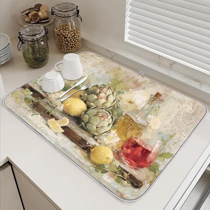 Rustic Vintage Wine Lemon