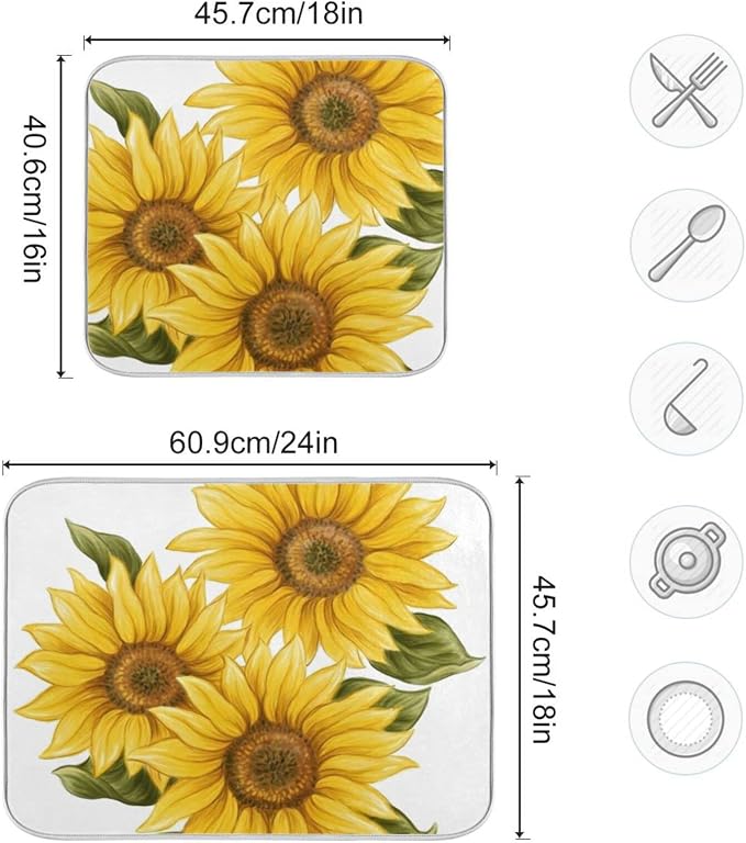 Big Sunflowers Yellow