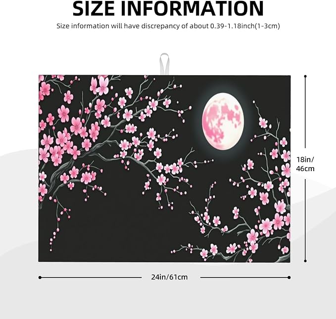 Cherry Blossom Moon Night