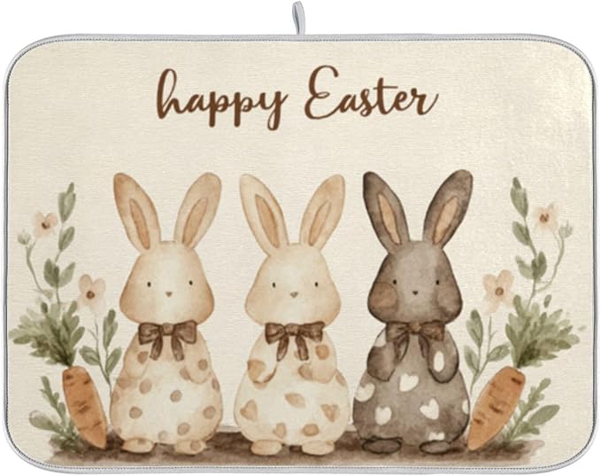 three cute bunnies carrot