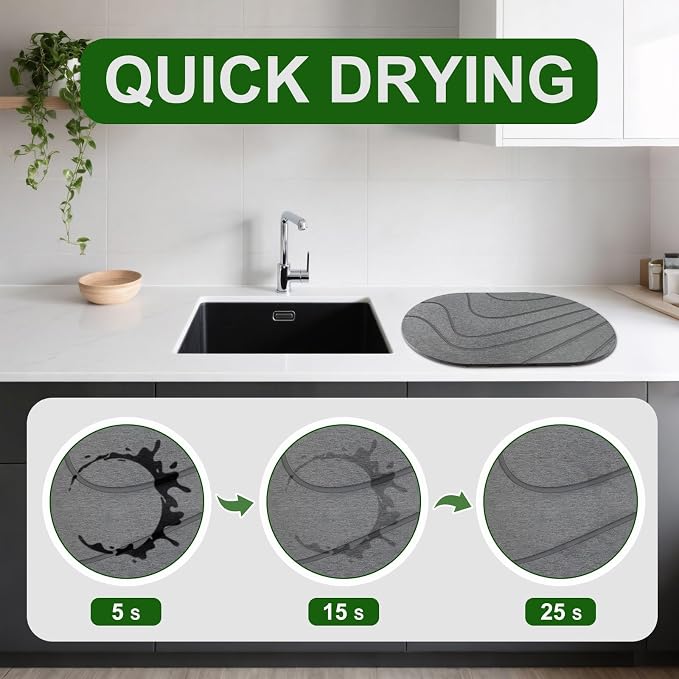 Dark Gray Oval