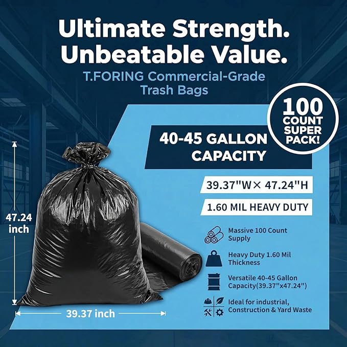 40-45 Gallon | 100 Count