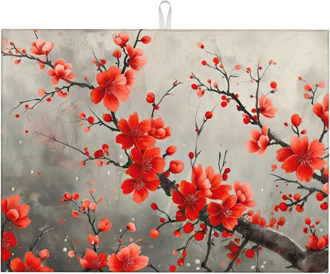 Red Plum Blooms